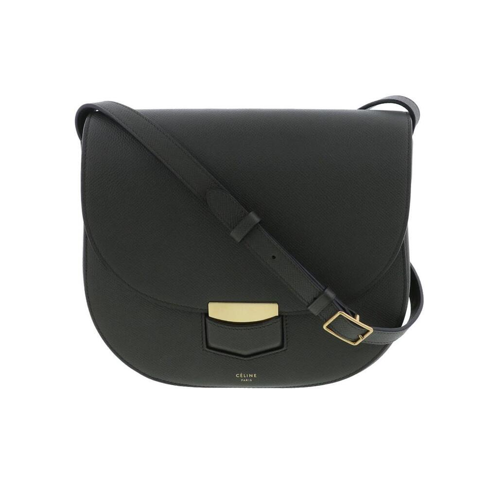 CELINE Trotter Shoulder Bag Messenger Gray AB - Picture 1 of 6